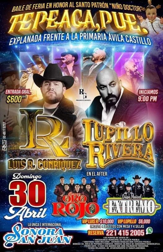 Feria del Santo Niño Doctor de Tepeaca 