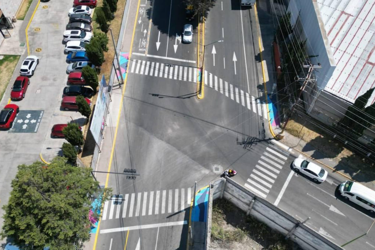 Entrega Ayuntamiento de Puebla rehabilitación de la Avenida Tecnológico 1 Av Tecnologico 1