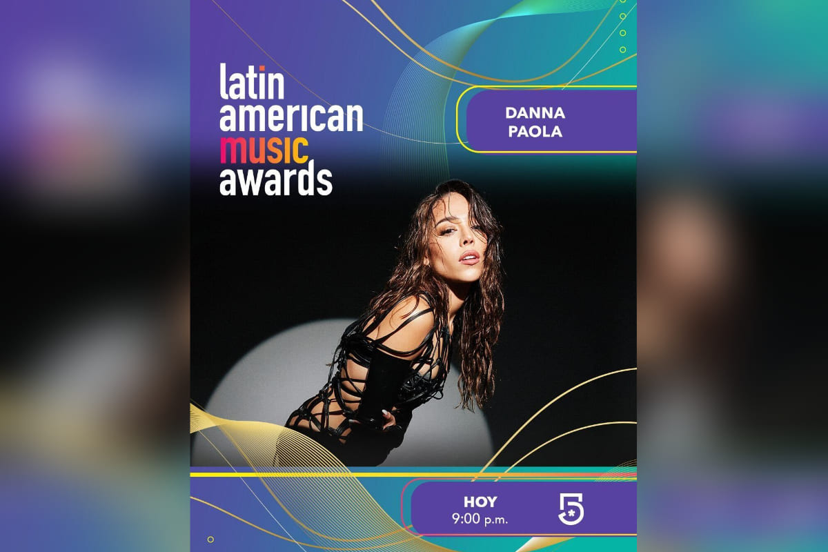 Televisa corta presentación de Danna Paola en los Latin AMAs 3 Canal 5 corta a Danna Paola