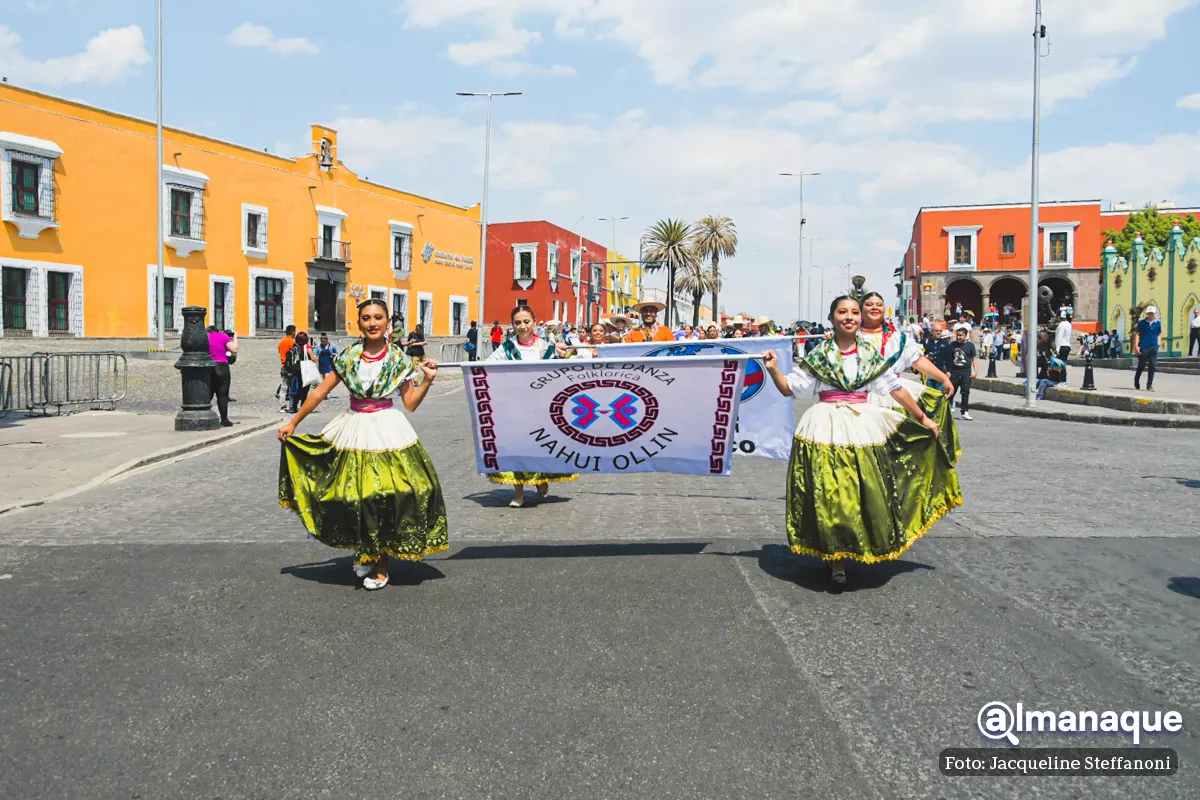 FOTOS: Más de 700 bailarines desfilan en los Barrios Originarios de Puebla para celebrar el 492 aniversario 25 Desfile Fundacional Puebla 2023 9