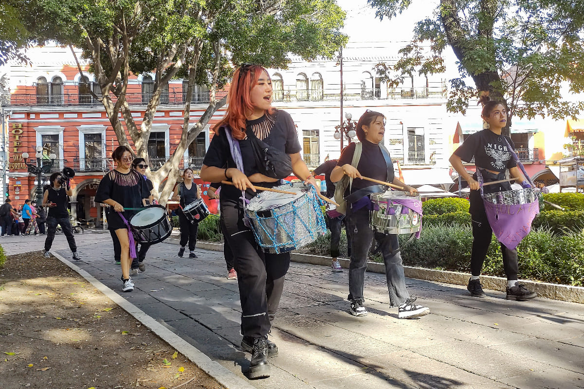 "¡Existimos!” mujeres conmemoran el Día de la Visibilidad Lésbica en Puebla 5 Día de la visibilidad Lésbica en Puebla