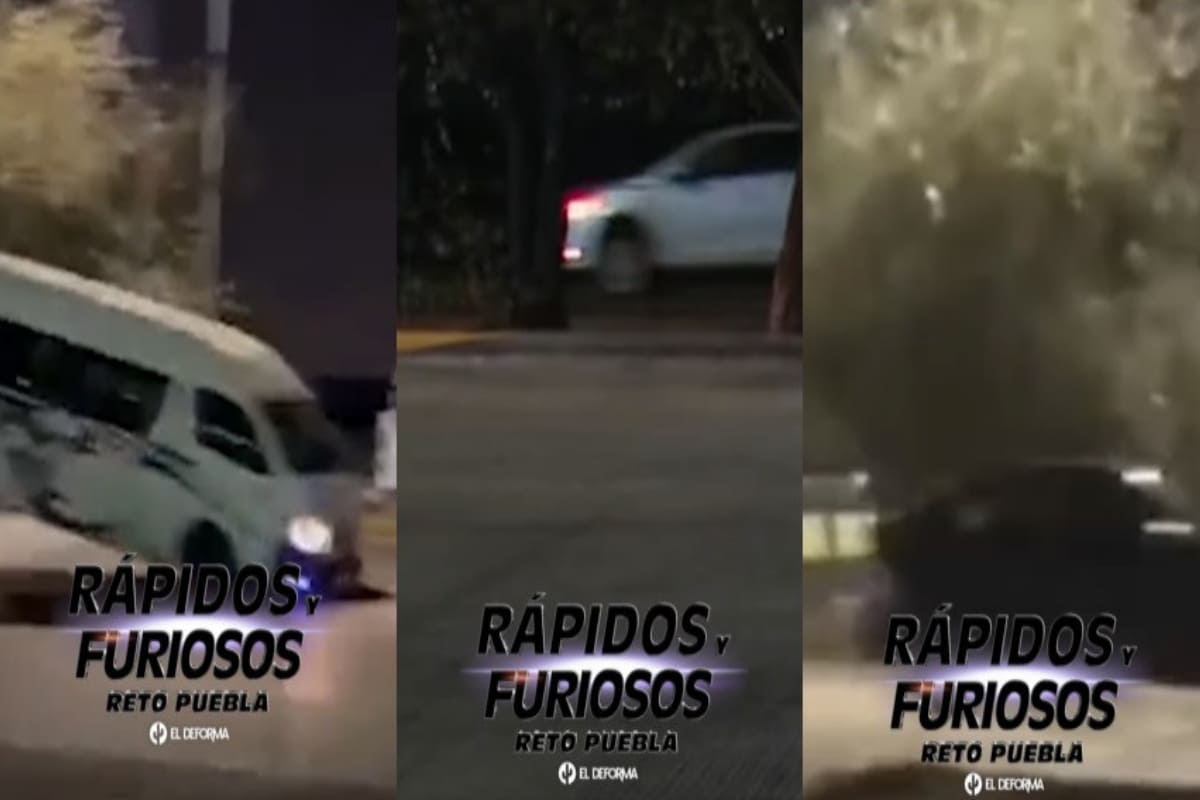 Rápidos y furiosos reto Puebla: así se burló El Deforma del megatope del bulevar 18 de Noviembre 3 El Deforma se burla de megatope en Puebla