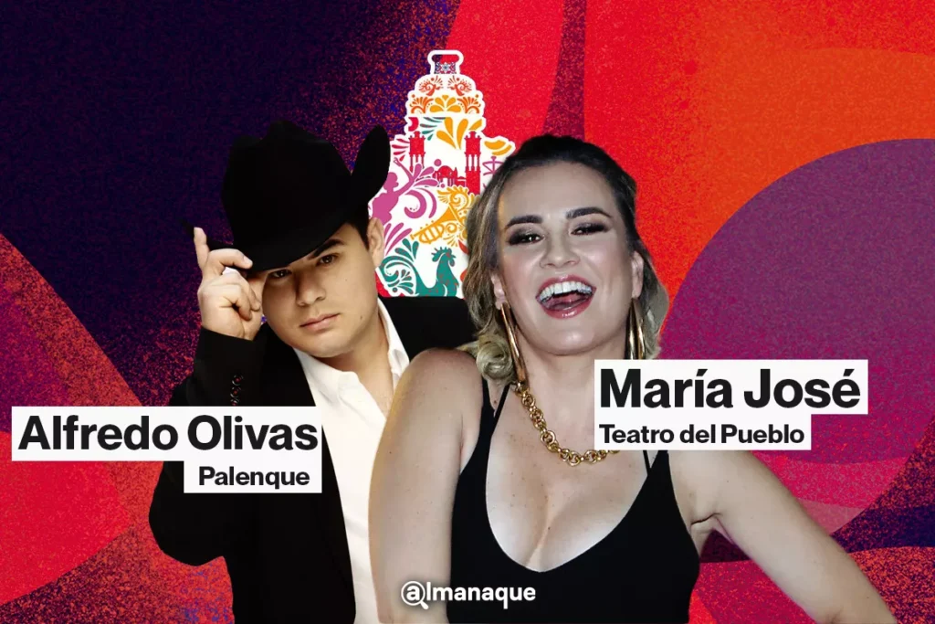 Feria de Puebla 28 de abril alfredo olivas palenque maria jose teatro del pueblo
