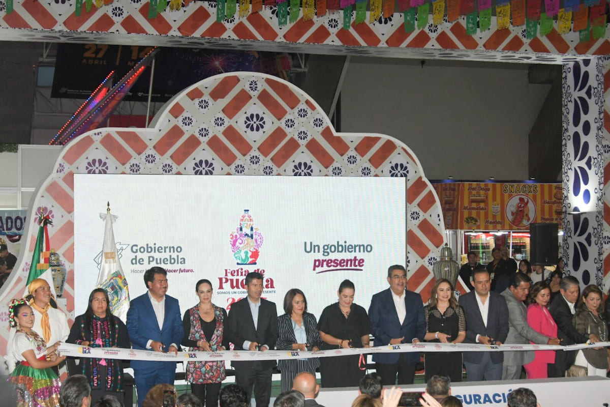 “Puebla será el centro nacional durante la Feria”: Sergio Salomón 5 Inauguración Feria de Puebla 2023