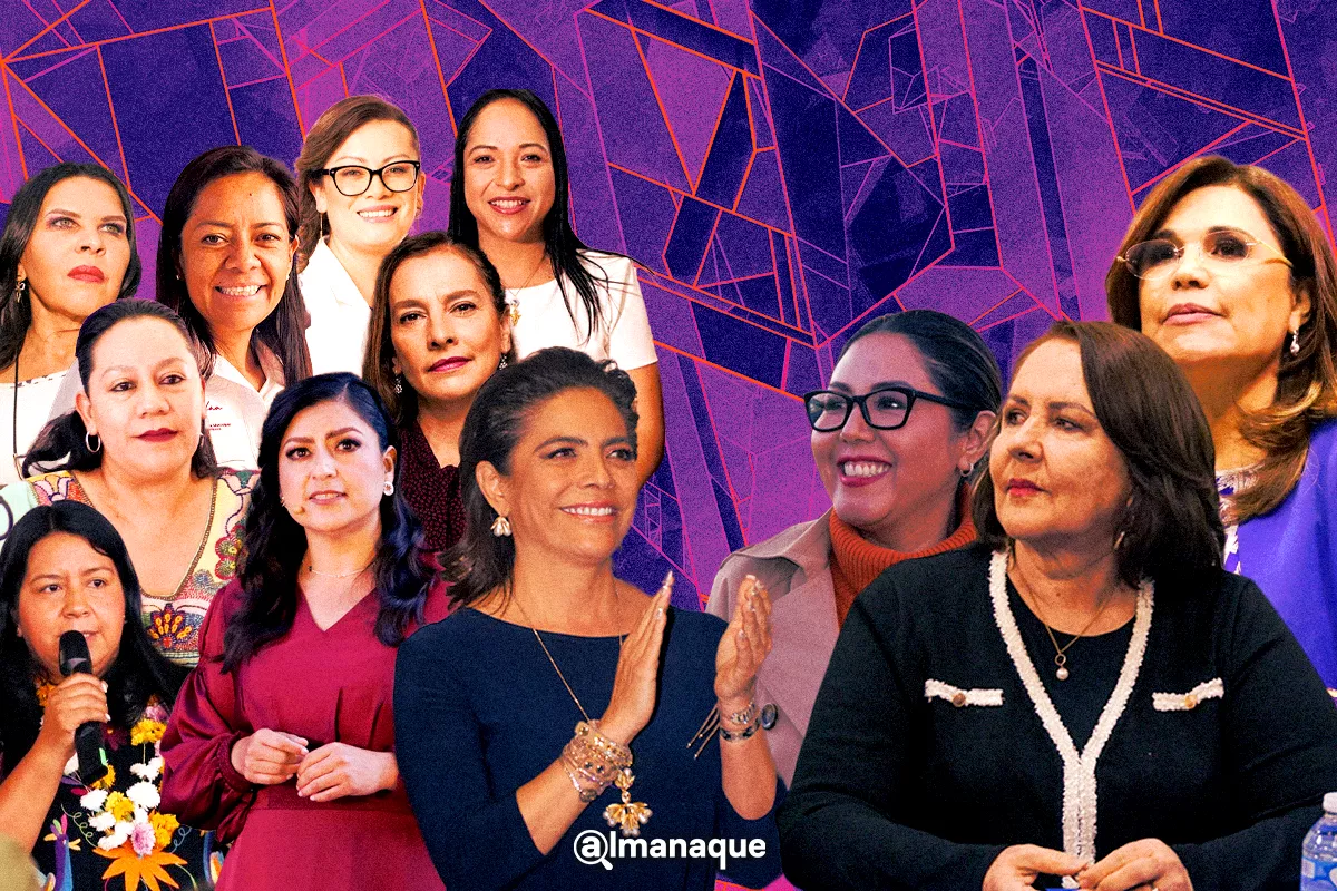 Las mujeres que han levantado la mano por la gubernatura de Puebla o son medidas en encuestas 6 Foto: Salvador Rugerio