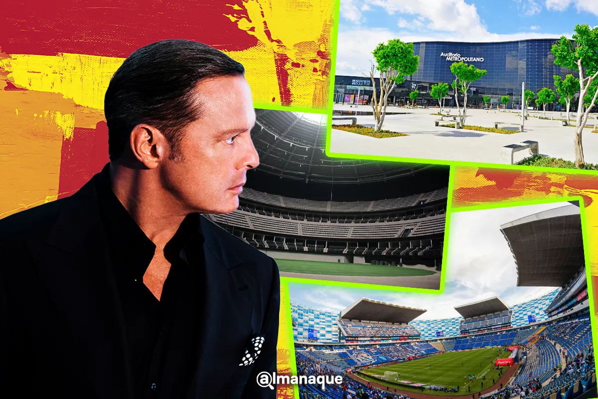 Lugares en Puebla donde podria presentarse Luis Miguel