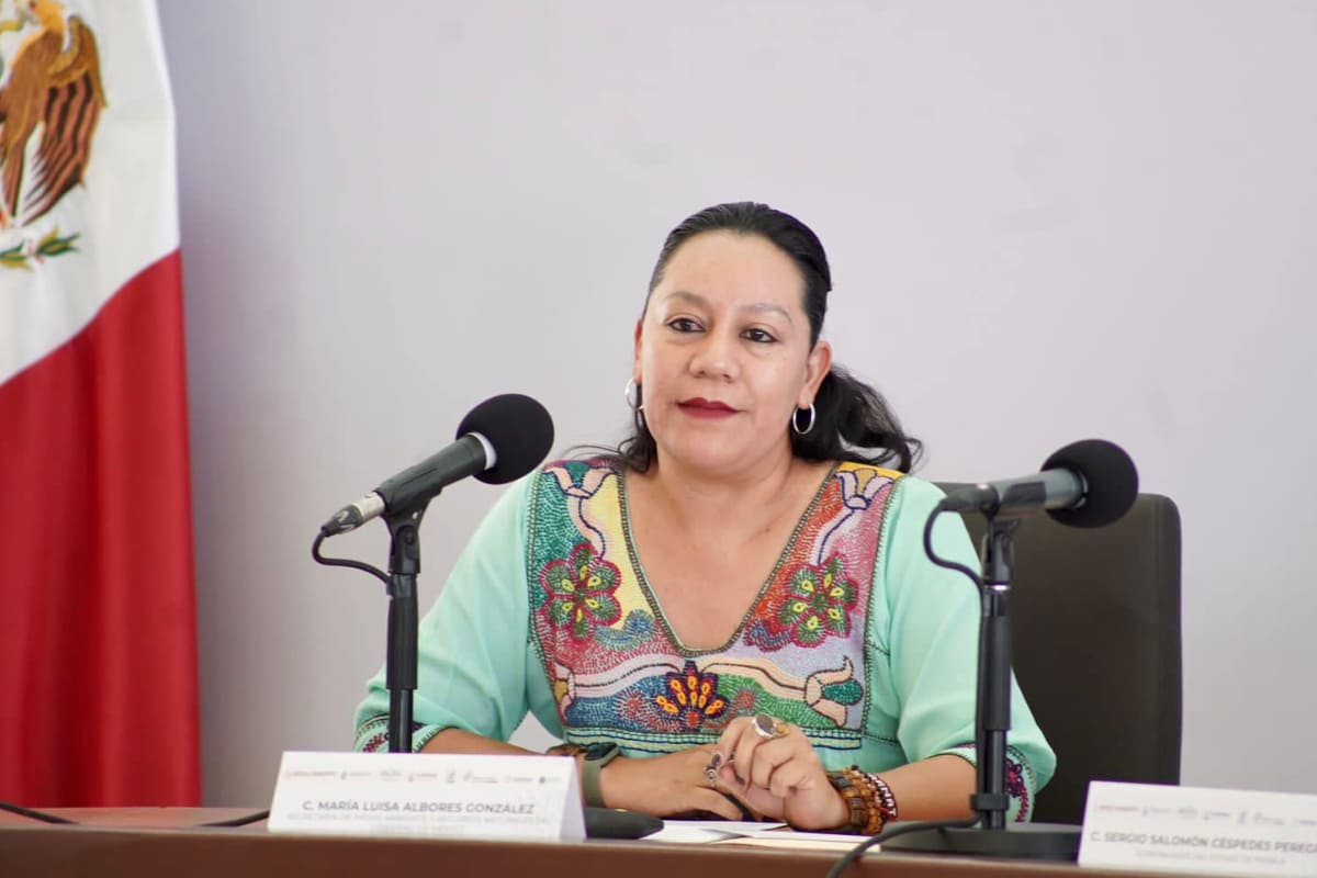 María Luisa Albores reconoce interés por la gubernatura: “si los poblanos quieren, aquí estaremos” 3 María Luisa Albores interesada en gubernatura de Puebla