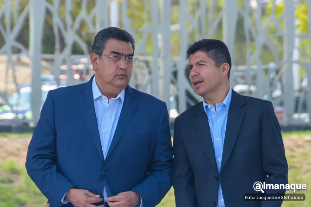 Operativo Feria Puebla Segura 2023 Gobernador de Puebla Sergio Salomon Alcalde de Puebla Eduardo Rivera 2