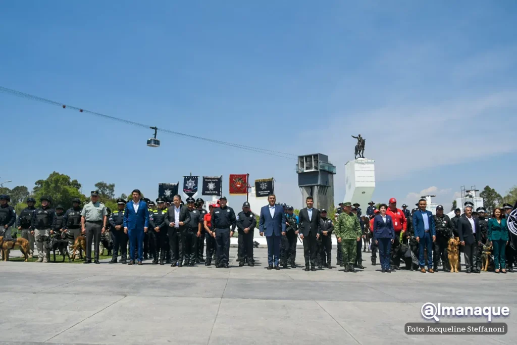 Operativo Feria Puebla Segura 2023 Gobernador de Puebla Sergio Salomon Alcalde de Puebla Eduardo Rivera 23