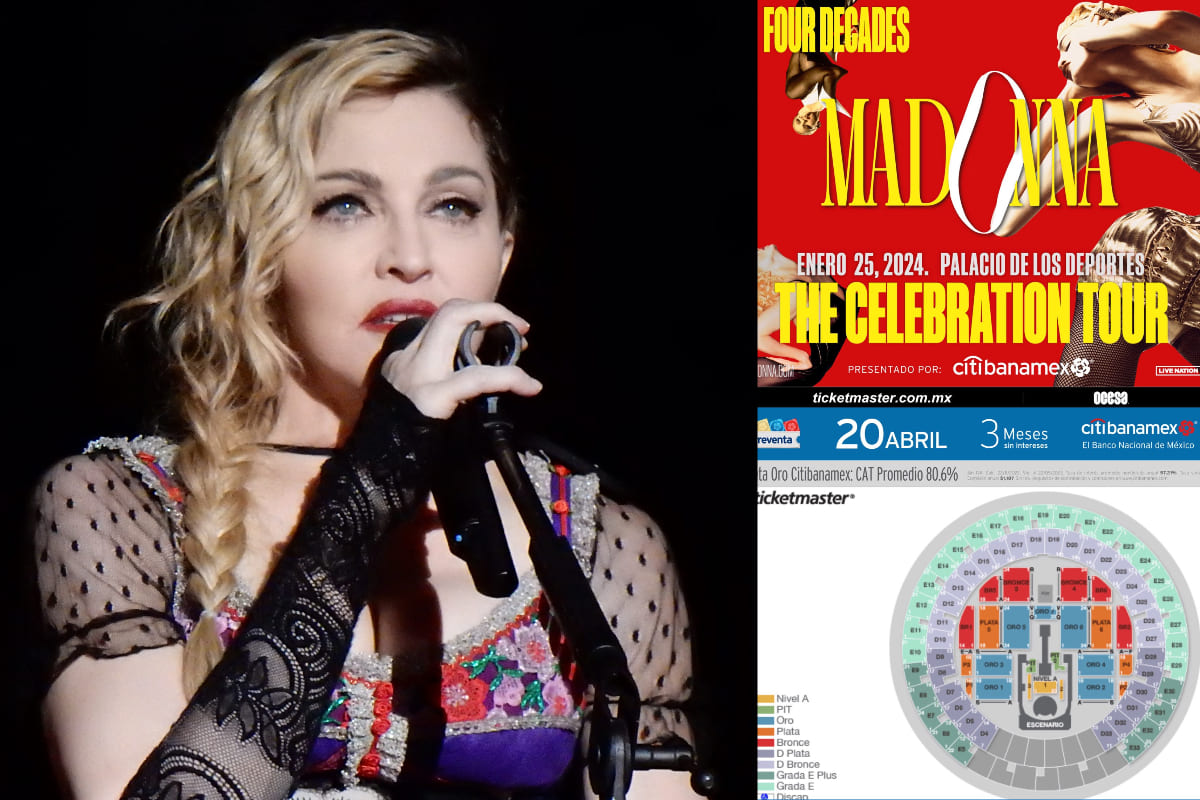 Boletos para el concierto de Madonna en México costarán hasta 11 mil pesos 4 Precios para Madonna en México