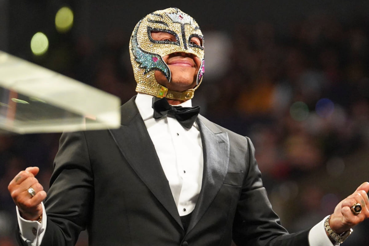 ¡Lo Logró! Rey Mysterio fue exaltado al Salón de la Fama de WWE 3 Rey Mysterio salón de la fama