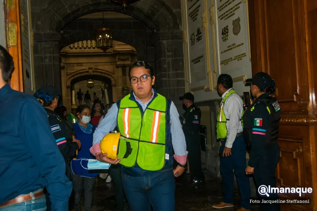 Simulacro sismo 19 de abril Puebla