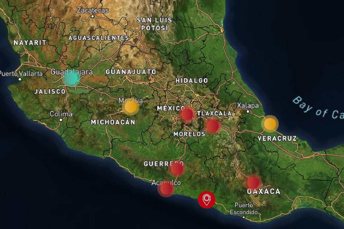 ¿Lo sentiste? Reportan sismo de magnitud 5.5 en Oaxaca 3 Sismo 3 de abril
