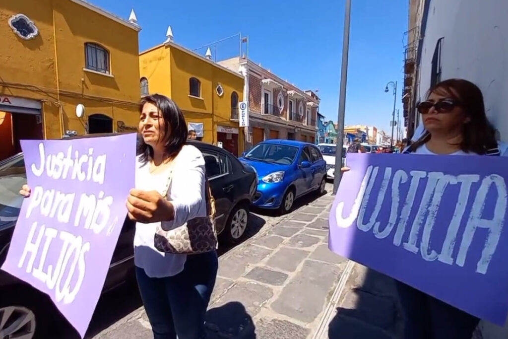 Víctima de violencia vicaria exige justicia