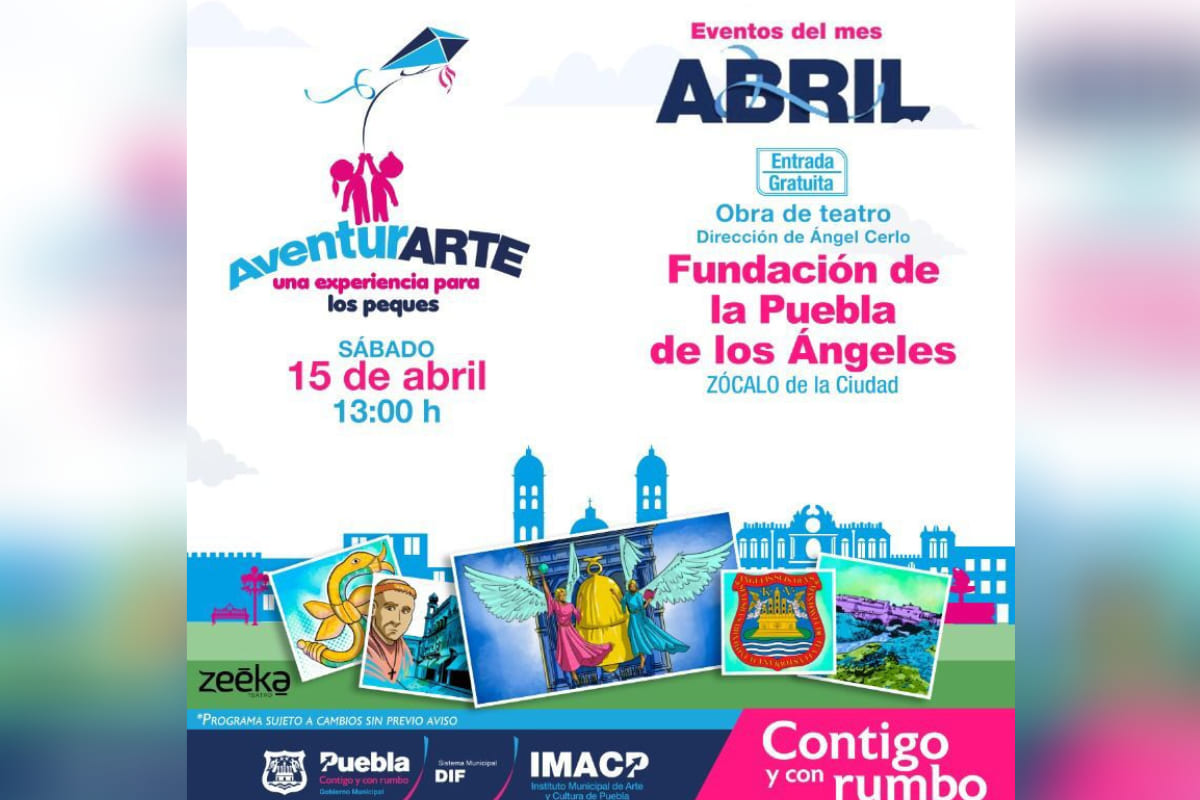 actividades abril puebla