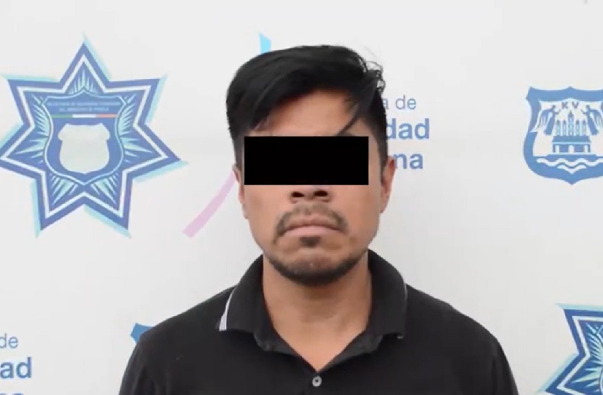 Detienen a "La Chilindrina" por robar tiendas Oxxo en Puebla; así fue la persecución (VIDEO) 3 detenido Puebla