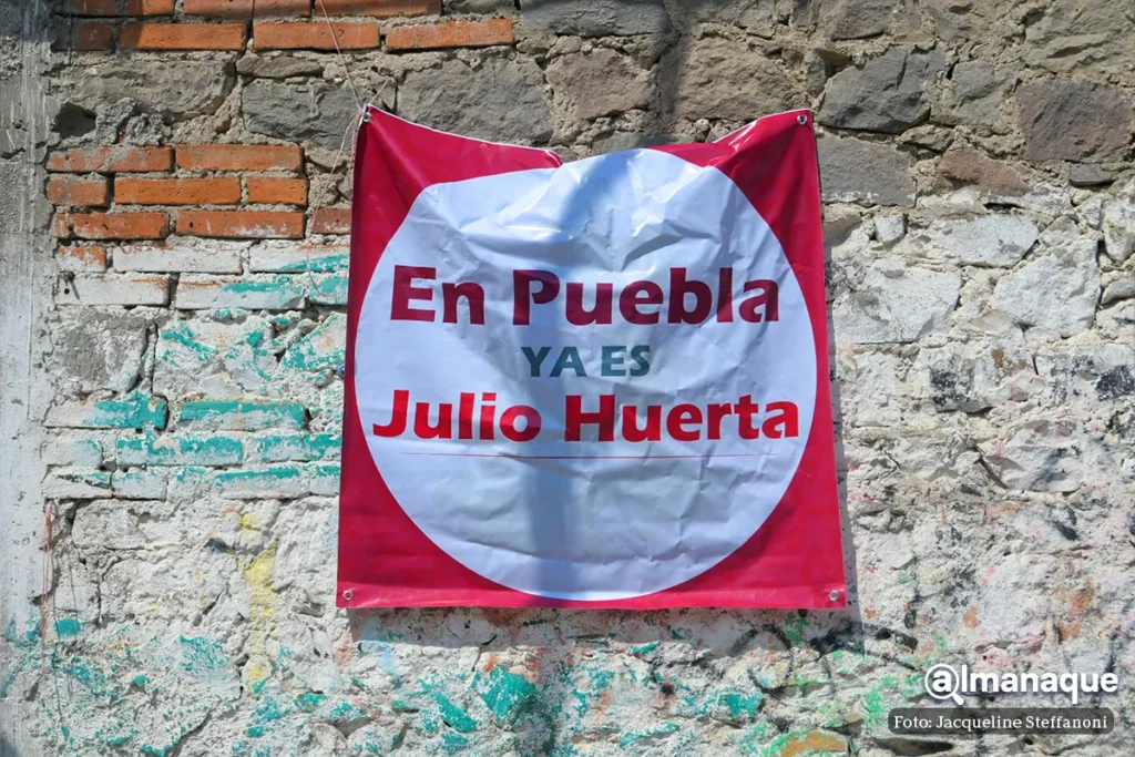 Políticos se pasean en la Feria de la Gordita: regalan cubetas, calendarios y pegan lonas para promocionarse 19 feria de la gordita puebla 2023 39