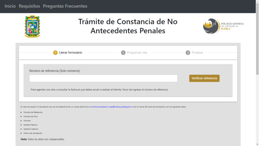 ¿Cuánto cuesta y cómo tramitar la Constancia de No Antecedentes Penales en Puebla? 11 image 1