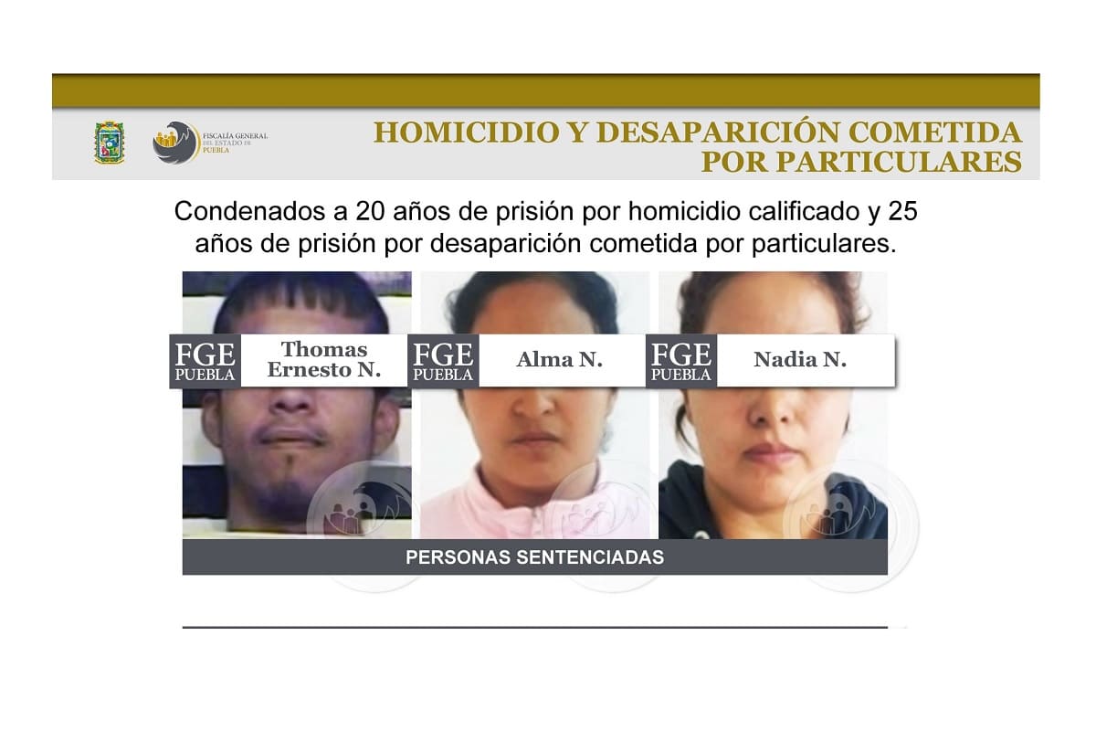 Les dan 45 años de cárcel por asesinar a María de Jesús y robarle a su bebé en Puebla 6 les dan 45 anos por homicidio y robo en Puebla 1