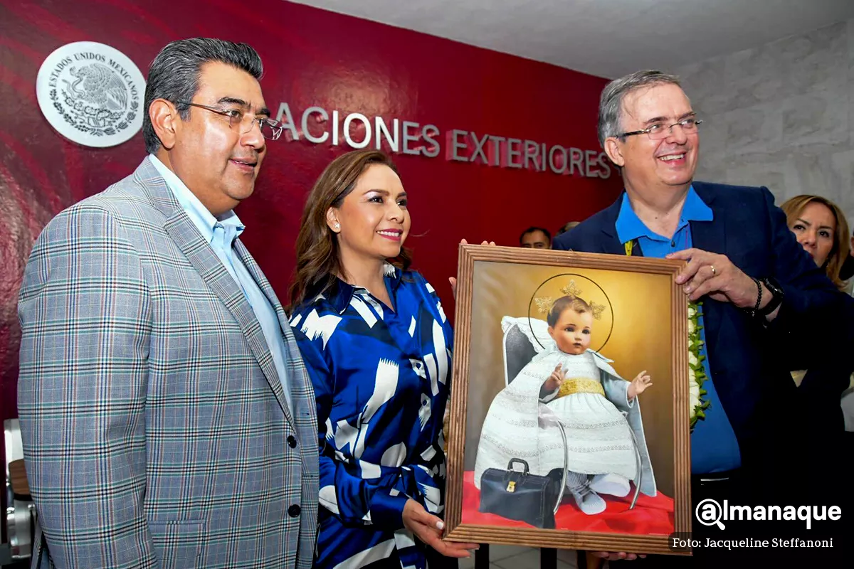 marcelo ebrard sergio salomon gobernador de puebla nueva oficina de enlace municipal Relaciones Exteriores 1