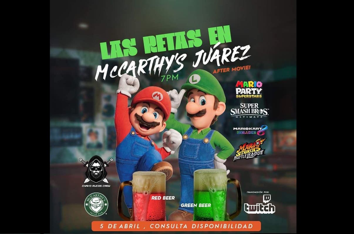 McCarthy´s tendrá retas de videojuegos de Mario Bros: aquí te dejamos los detalles 4 mccarthys mario bros portada