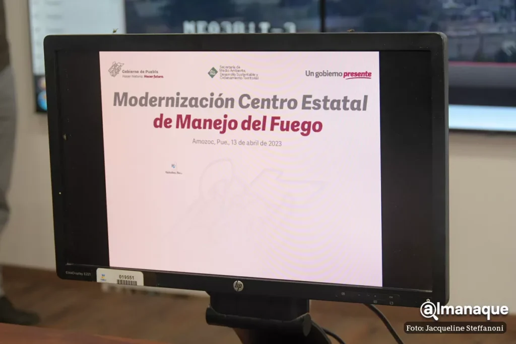 modernizacion del centro de centro estatal de manejo de fuego gobernador de Puebla Sergio Salomon 13