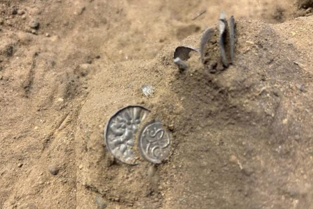 Hallan monedas vikingas en Dinamarca