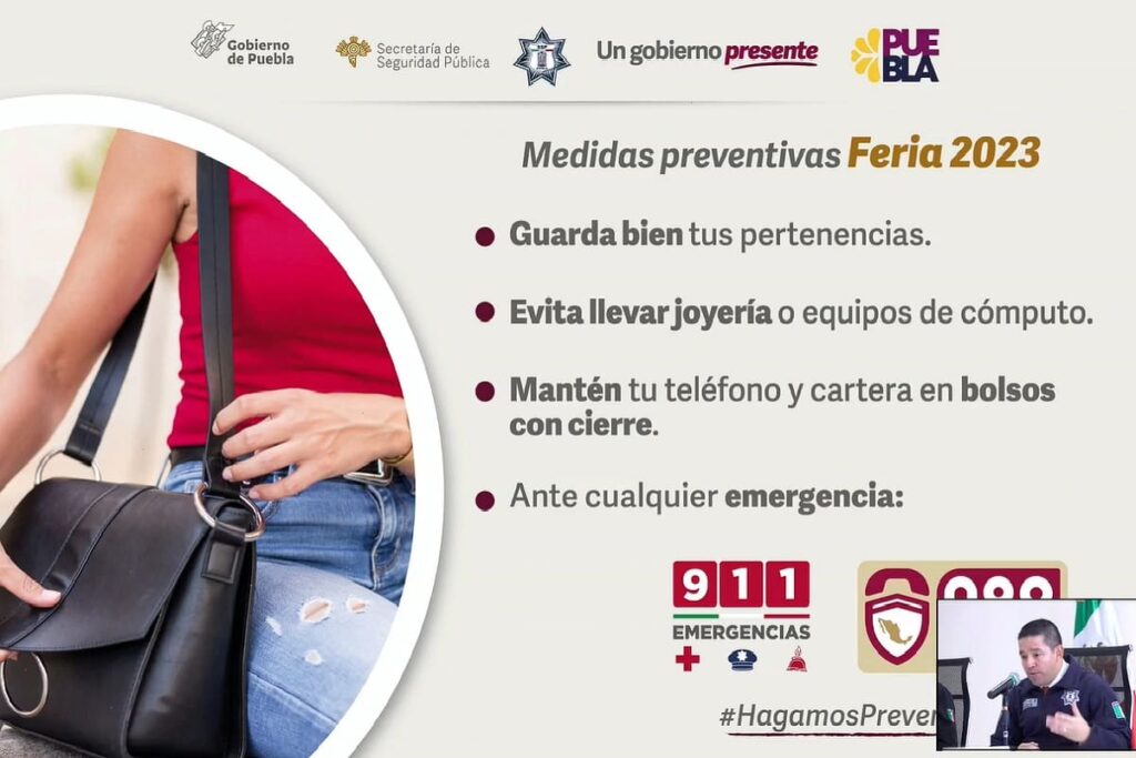 operativo feria de puebla 2023