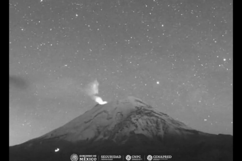 Ovnis en el Popocatépetl