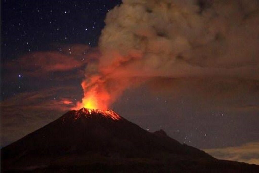 erupción volcánica