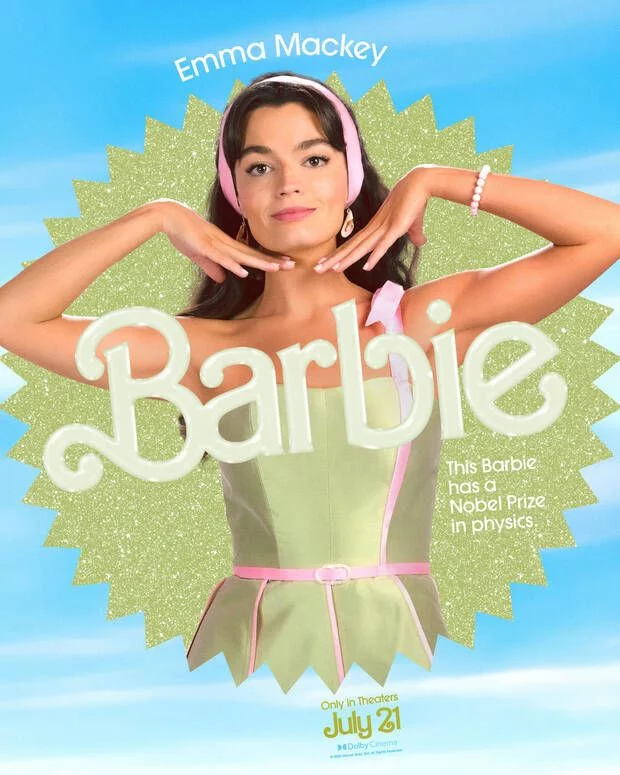 FOTOS: 'Barbie' estrena pósters de sus personajes y son increíbles 33 posters barbie 3