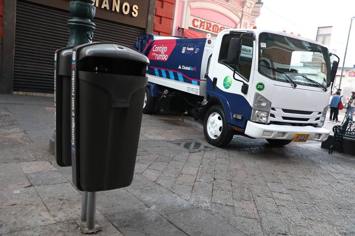 El 12 de diciembre se suspenderán labores de recolección y barrido manual Puebla 1 recoleccion de basura centro Puebla