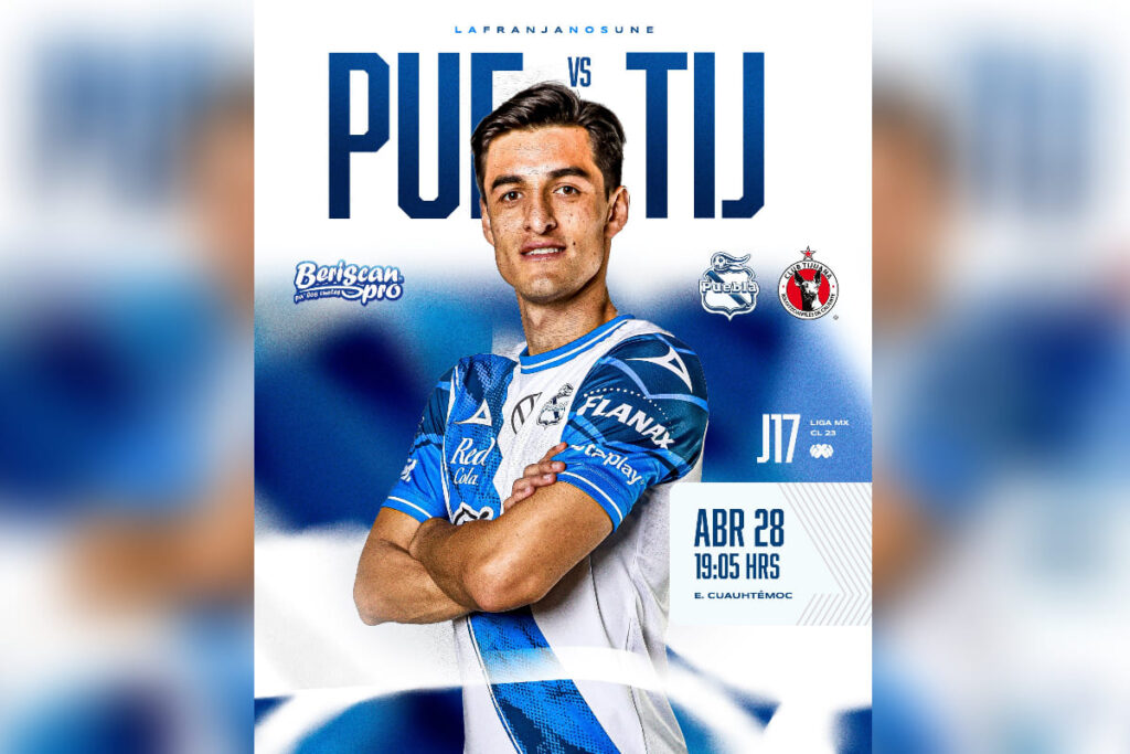 Reprograman Puebla vs Xolos