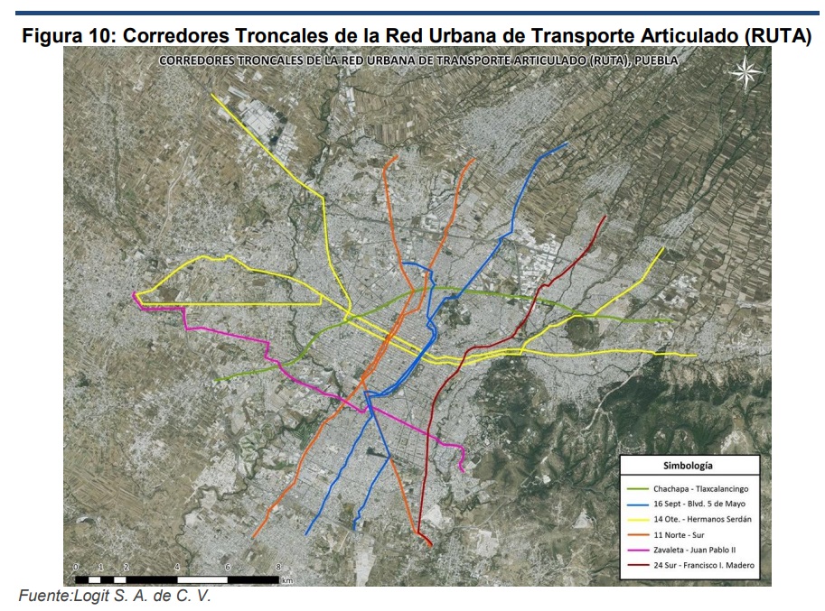 ruta puebla metrobus