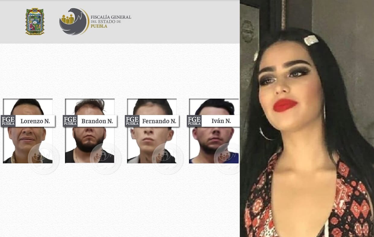 Sentencian a 26 años de cárcel a feminicidas de Michelle Vera; la mataron por no darles su celular y contraseña 3 sentenciados feminicidio Puebla