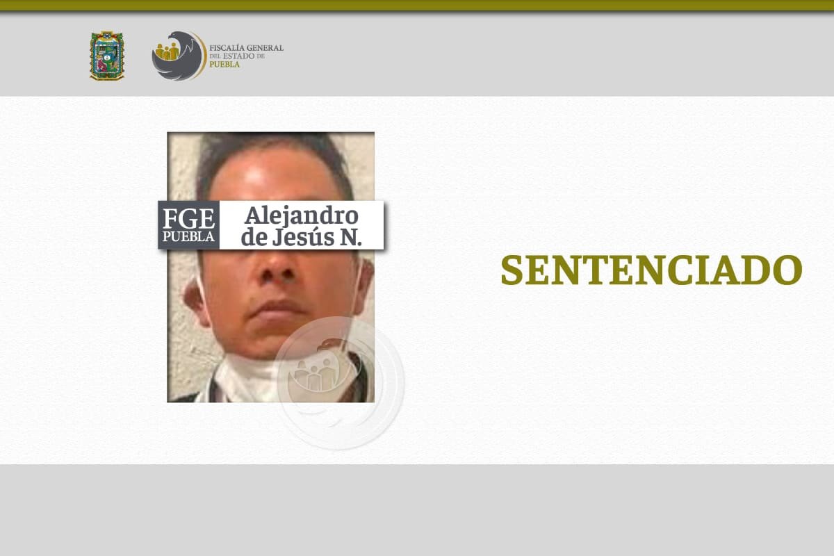 Sentencian a 13 años de prisión a Alejandro de Jesús N
