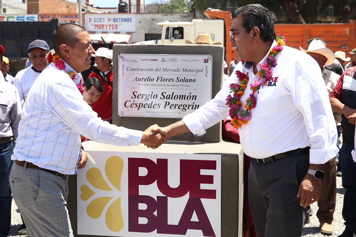 Bajo una visión social, gobierno de Sergio Salomón detona progreso en municipio de Guadalupe Victoria 1 sergio salomon guadalupe victoria