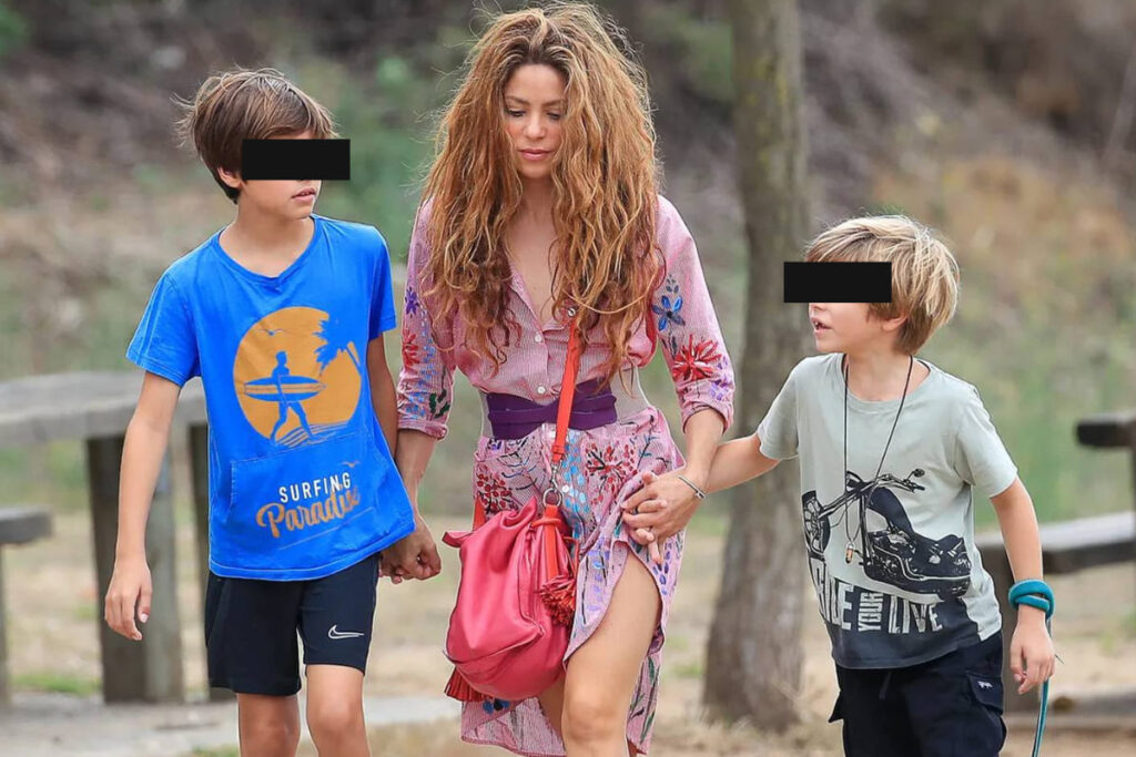 Shakira pide respeto a sus hijos