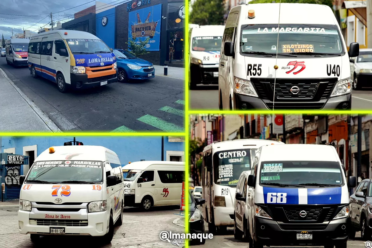 Estas son algunas de las rutas de Puebla que han cambiado camiones por urban 11 Advierte Transporte retiro de concesiones por cambio de camion a urban