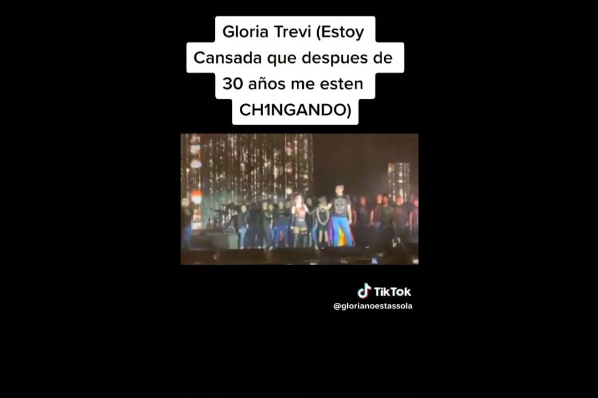 ¡Se cansó! Gloria Trevi estalla en pleno concierto por polémica con Sergio Andrade 3 Gloria Trevi se cansó de estar ligada a Sergio Andrade