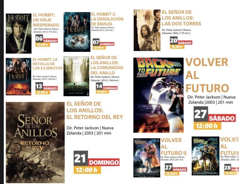 Saga del Señor de los Anillos y Volver al Futuro se proyectará en Casa Puebla 6 IMG 6674 1