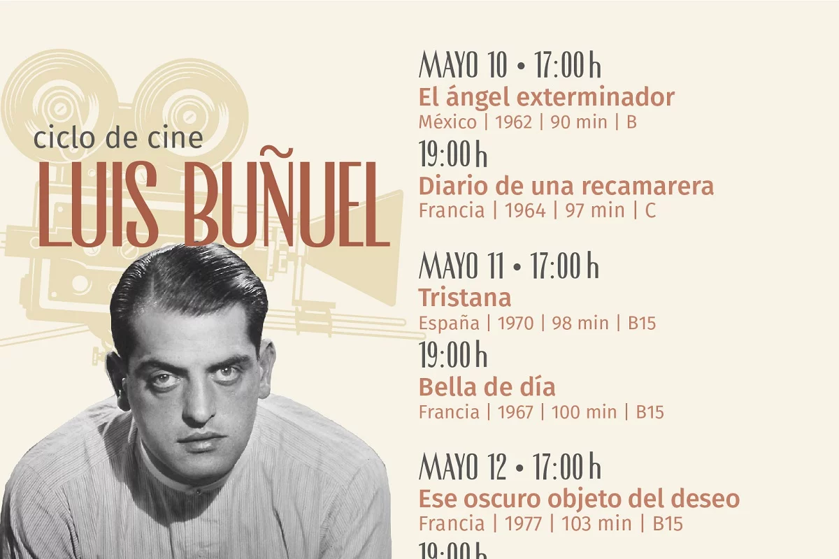 Programa gobierno estatal ciclo de cine del director Luis Buñuel 3 Luis Bunuel