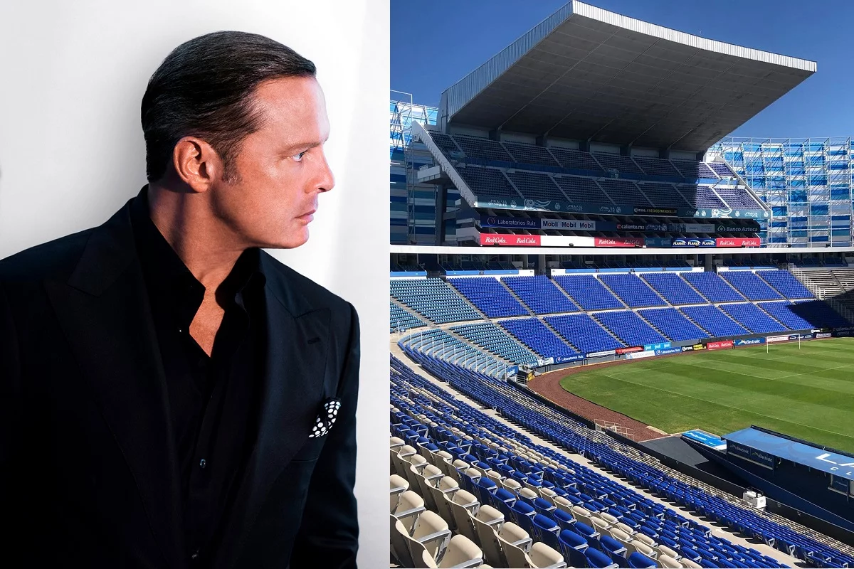 Concierto de Luis Miguel en Puebla no será en el Expositor: El "Sol" tendrá su tercer Estadio Cuauhtémoc 5 Luis Miguel en Puebla en el estadio cuauhtemoc