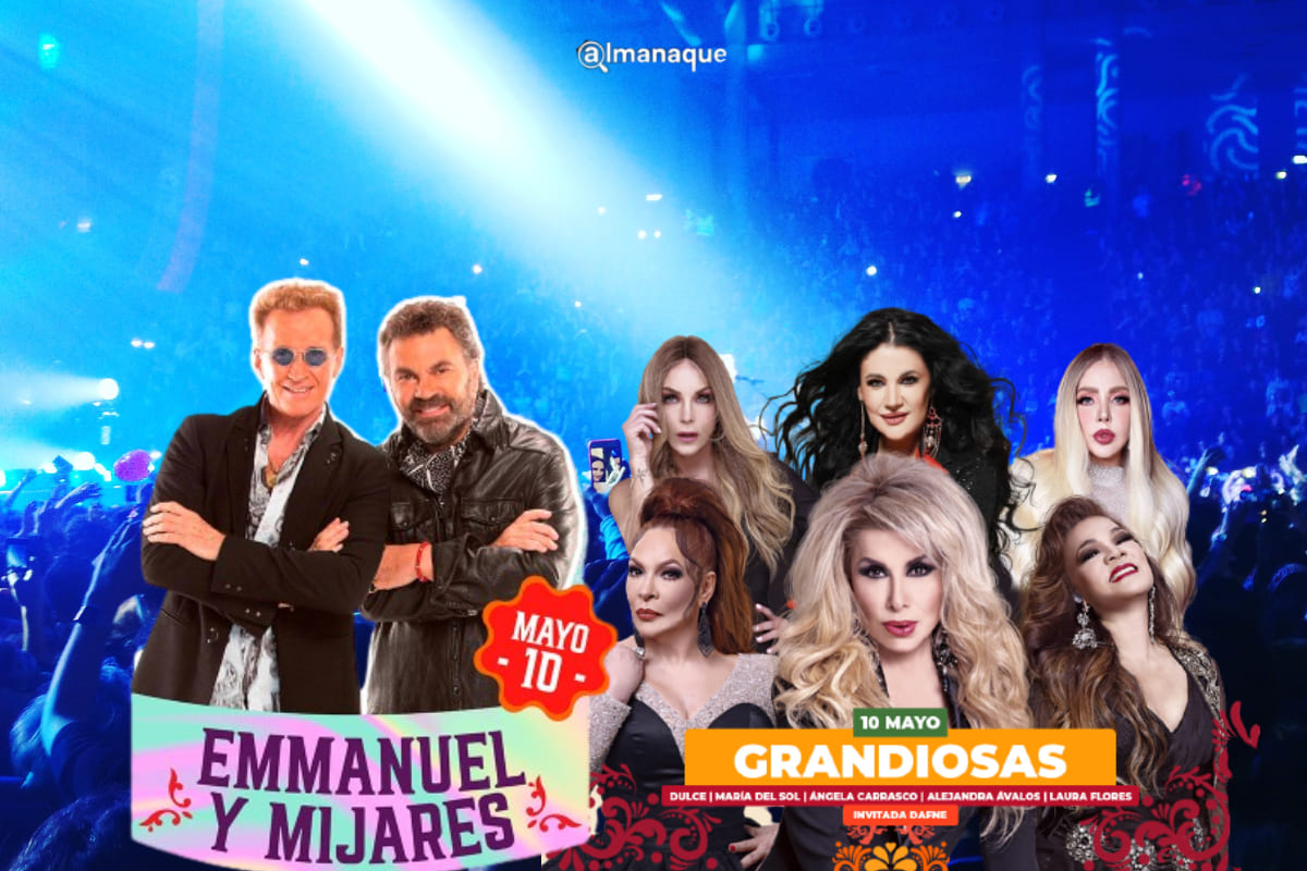 Las Grandiosas, Emmanuel y Mijares llegan a la Feria de Puebla para celebrar a mamá el 10 de mayo 4 Feria de Puebla 10 de mayo