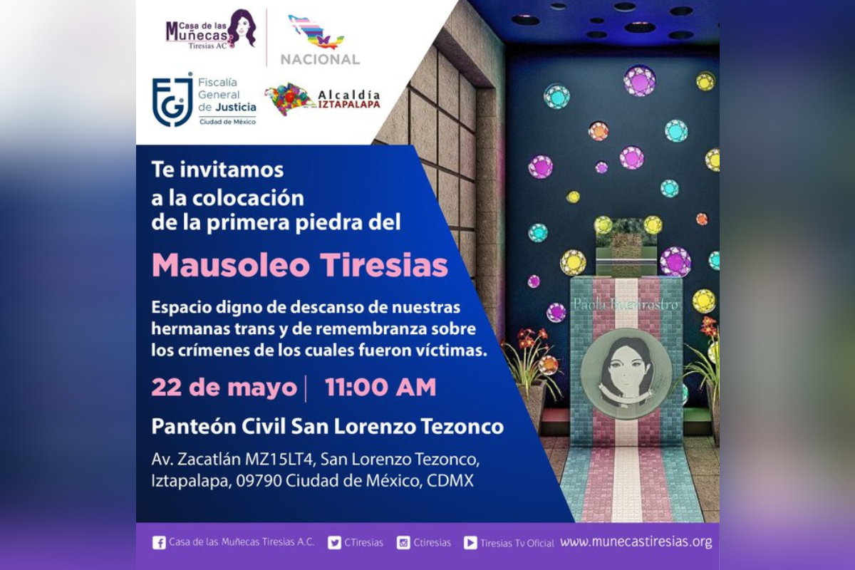 Habrá mausoleo exclusivo para mujeres trans víctimas de violencia en CDMX 2 Primer mausoleo exclusivo trans cdmx