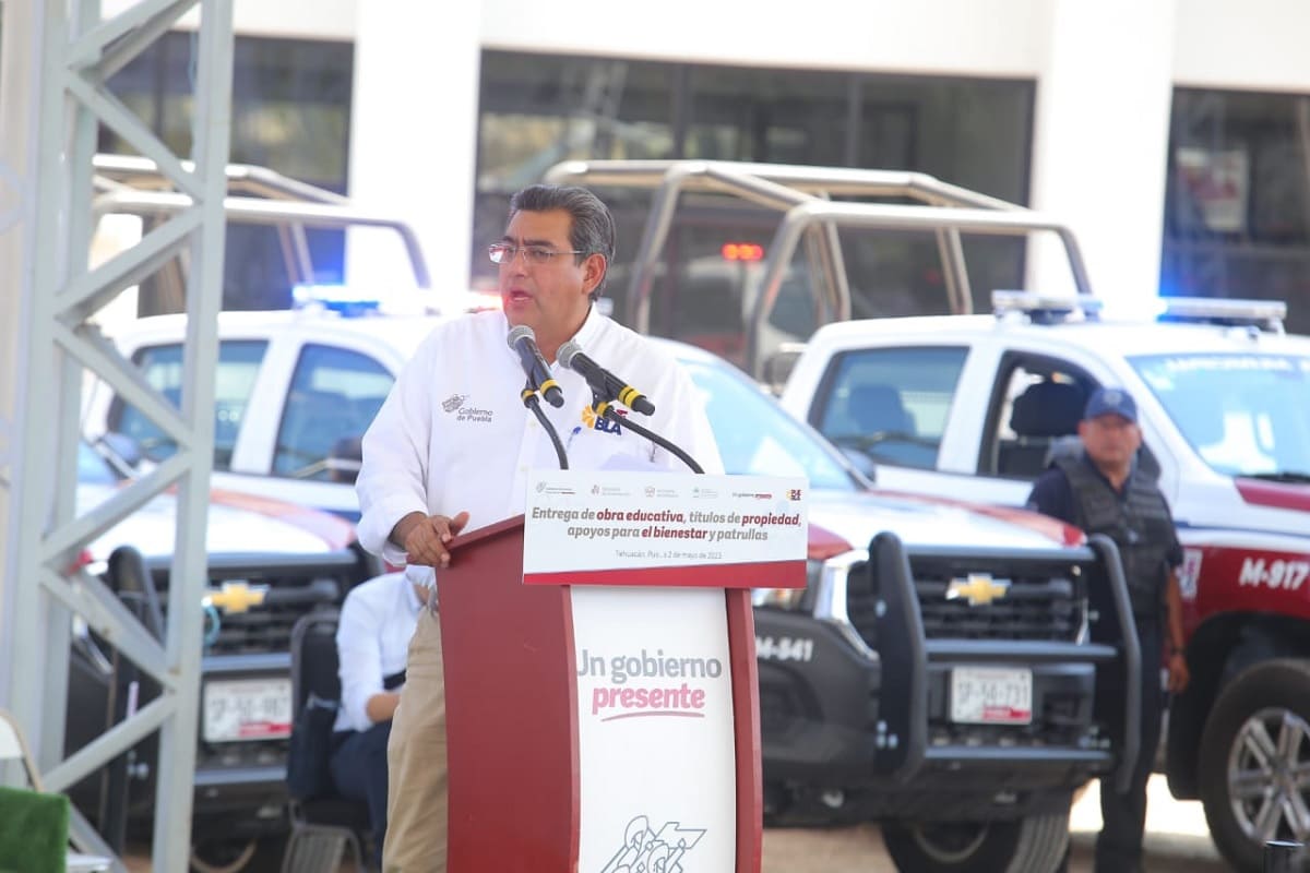 En Tehuacán, Sergio Salomón convoca a trabajar en unidad y de manera transparente 2 Sergio Salomon en Tehuacan 1