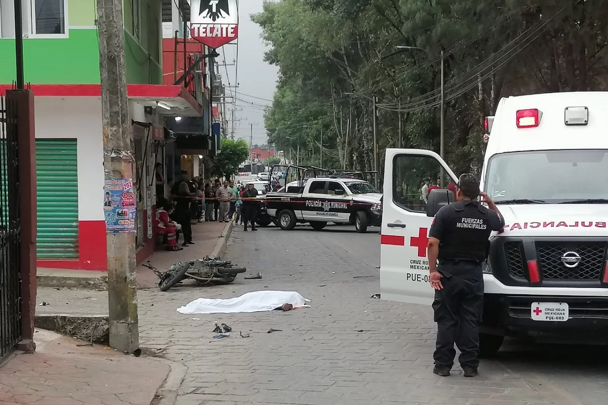 VIDEO: Así fue el trágico accidente en el que murió una joven embarazada en Huauchinango 3 accidente Huauchinango