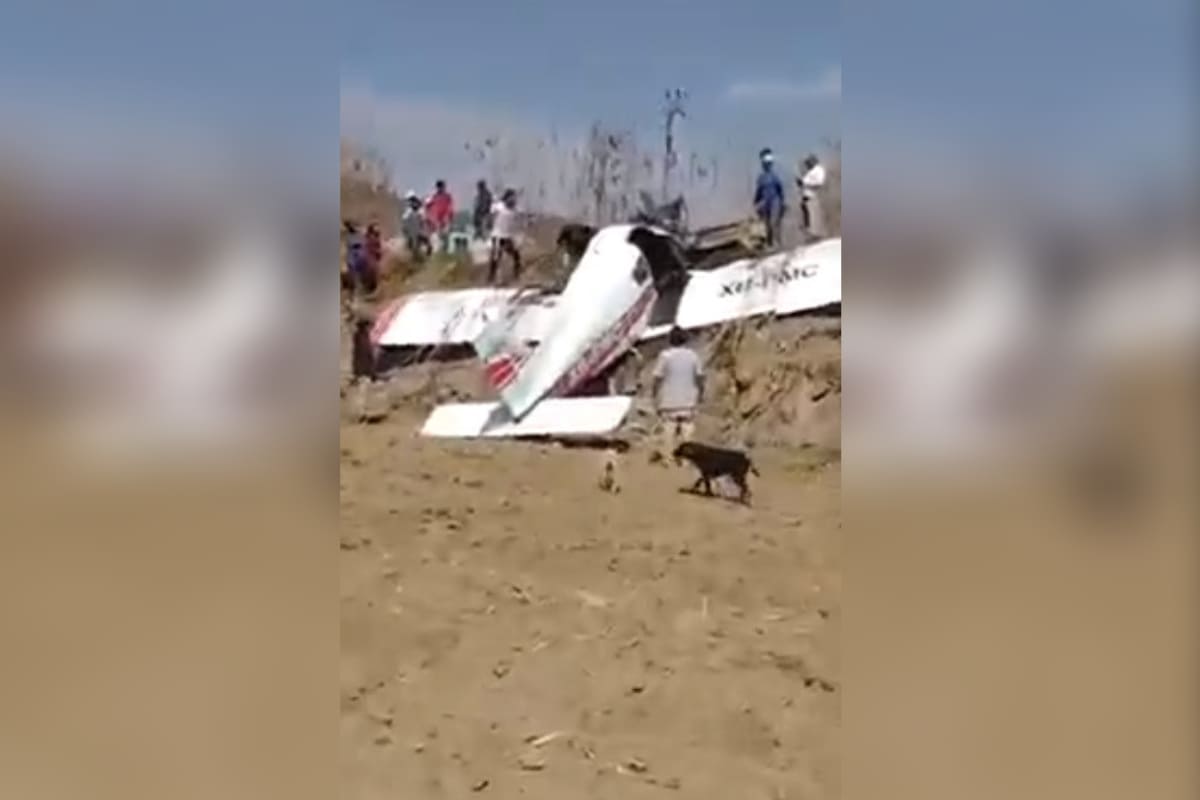 VIDEO: Avioneta se desploma en Cerro Zapotecas de Cholula 3 Avioneta se desploma en Cholula