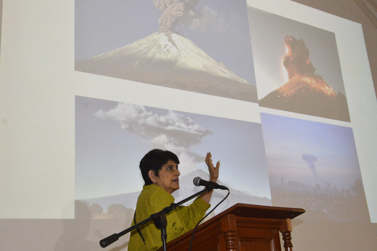 Hablan en la BUAP sobre la situación actual y emisiones del Popocatépetl 1 buap popocatepetl 1