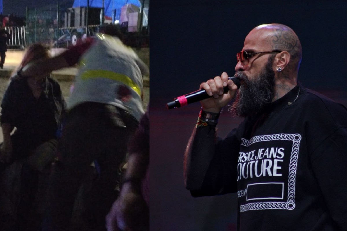 Trifulca en el acceso al concierto de Cartel de Santa en la Feria de Puebla deja 25 lesionados 3 cartel de santa